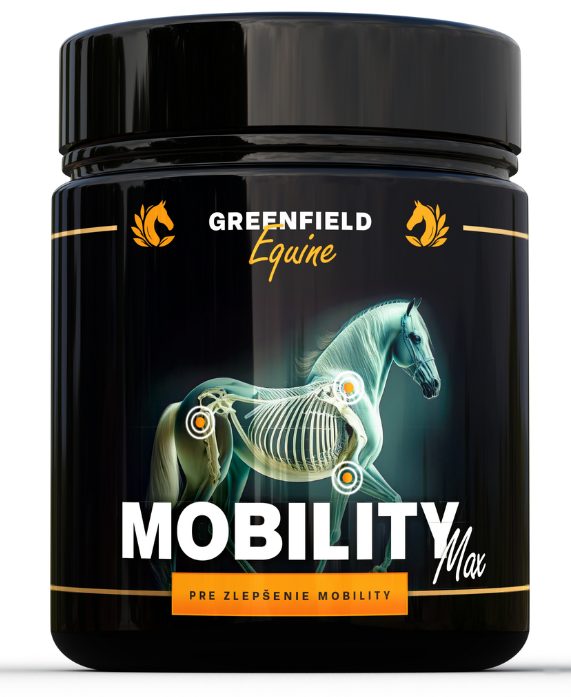 Komplexní výživa kloubů pro koně Greenfield Equine Arthri Mobility Max s příchutí mrkev, balení 1kg
