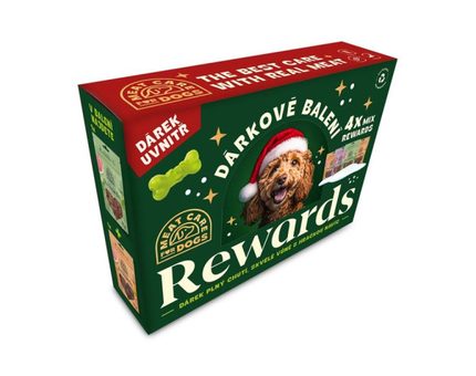 Meat Care Rewards dog snacks dárkové balení
