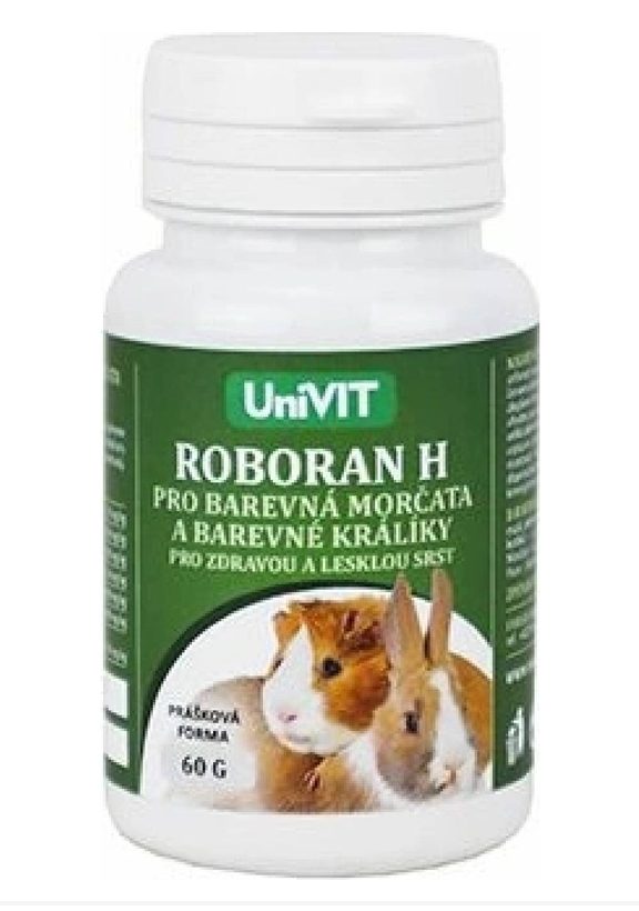 Roboran H pro barevná morčata a barevné králíky plv 60 g