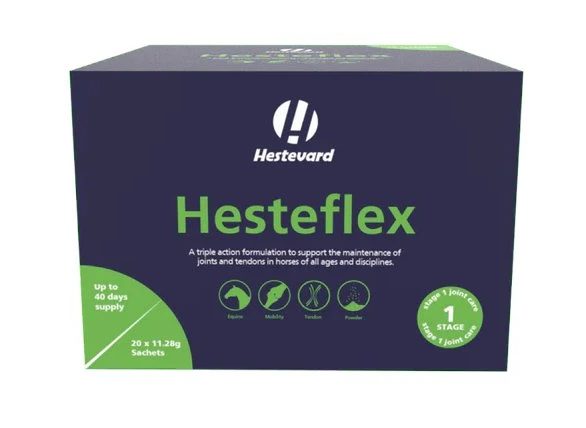 Hestevard Koncentrovaná kloubní výživa pro koně Veterinary Hesteflex, krabička se sáčky 60x11,28g