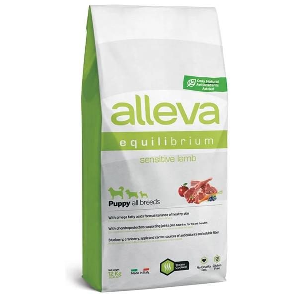 ALLEVA EQUILIBRIUM Dog Puppy Sensitive Lamb All Breeds 12kg