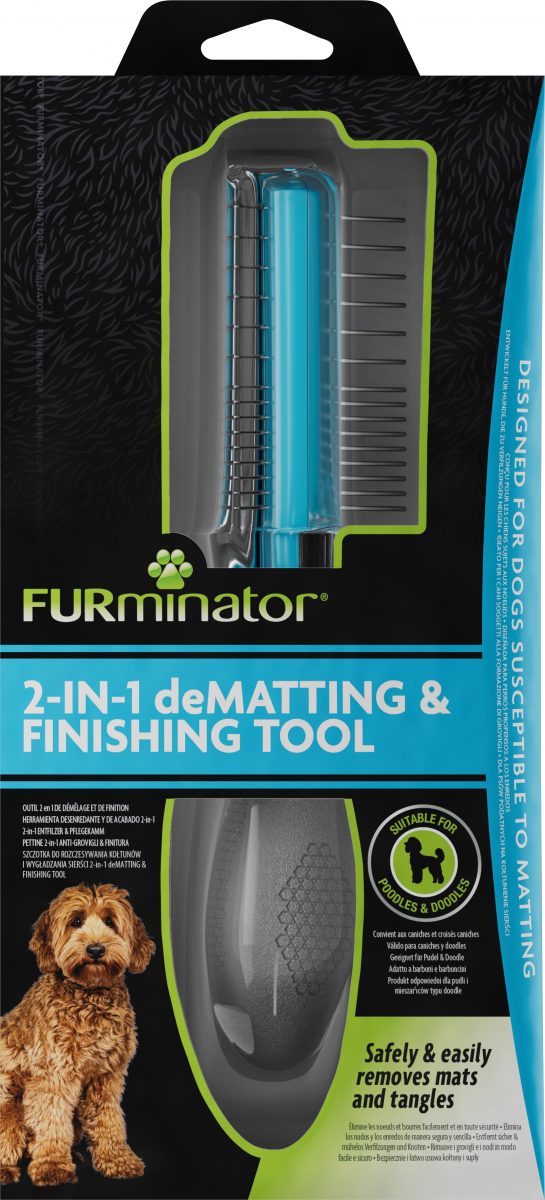 FURminator hřeben 2v1 deMatting&Finishing Tool pro psy