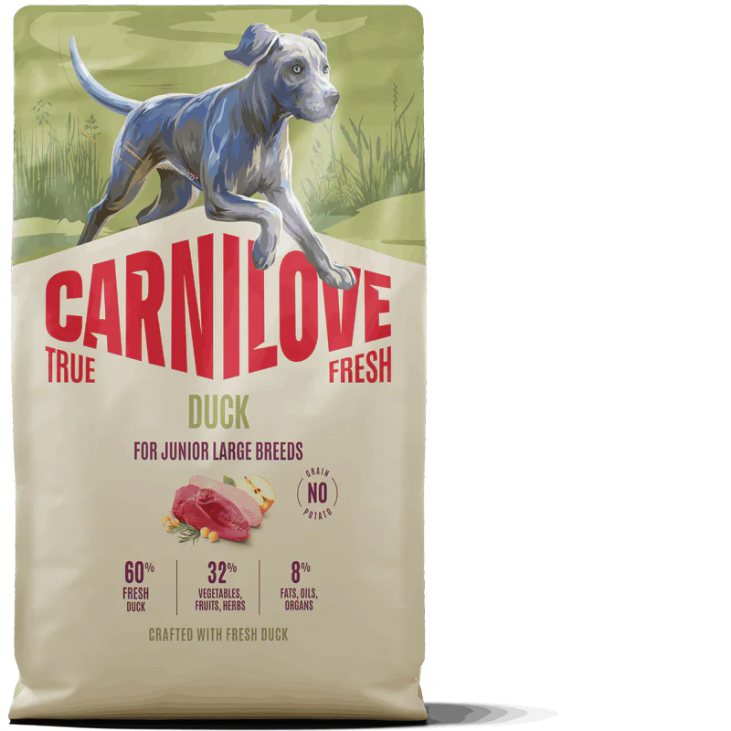 CARNILOVE TRUE FRESH Dog Dry Duck for Puppies 1,5 kg