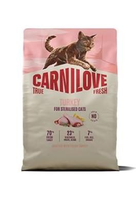 CARNILOVE TRUE FRESH Cat Dry Turkey for Sterilised Adult All Breeds 2 kg