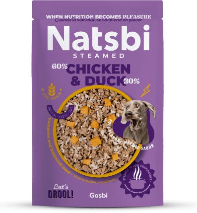 NATSBI Steamed CHICKE&DUCK 500g