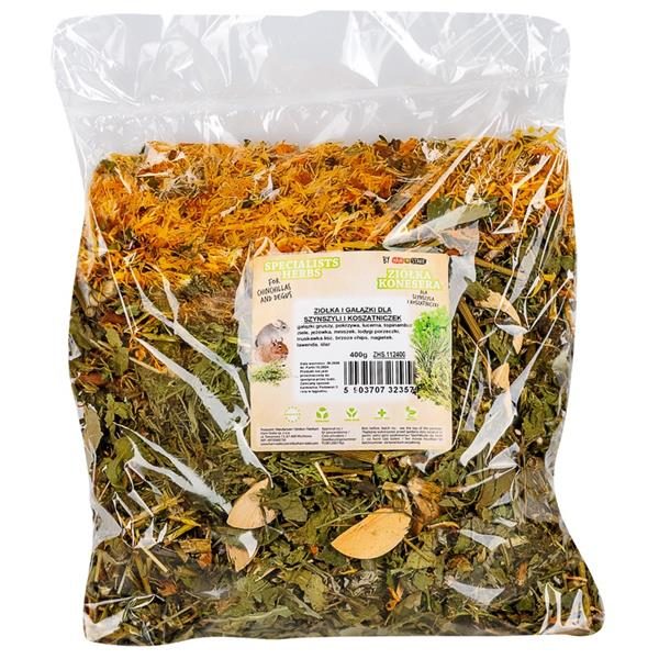 HamStake Specialist Herbs&Branches Chinchilla 400g