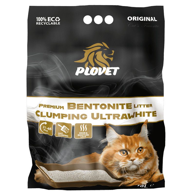 Podestýlka Plovet Premium White Bentonite 10l
