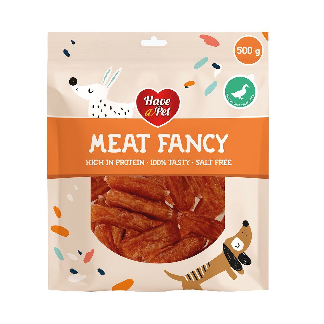 HAP FANCY KLOBÁSKY Z KACHNY 500G