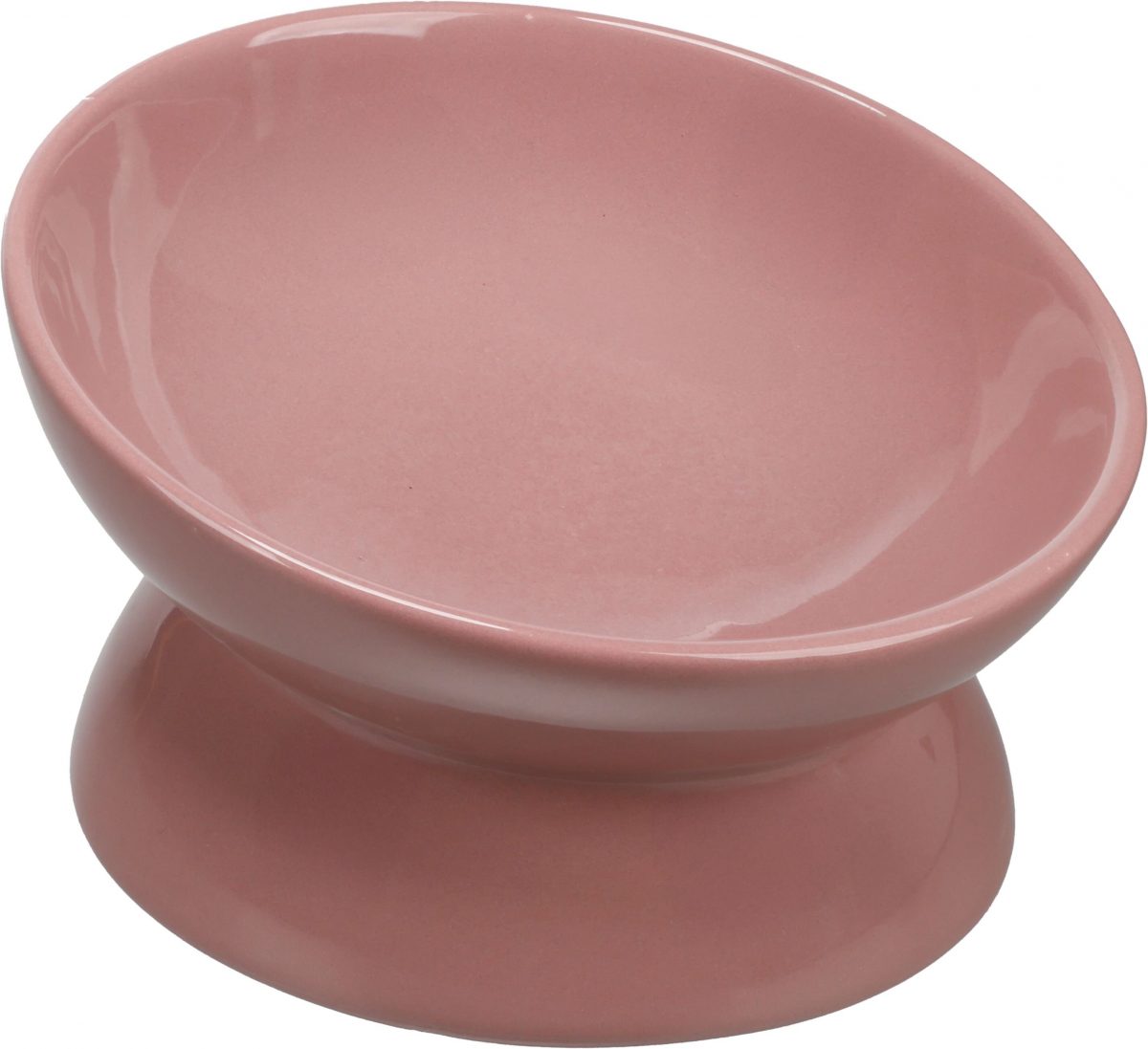 Flamingo Hessel Ergonomická miska pro kočky růžová 350ml