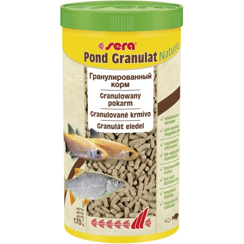sera pond granulat 1000 ml