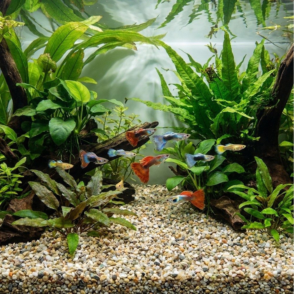 Akvarijní a terarijní štěrk přírodní 5 kg DECO