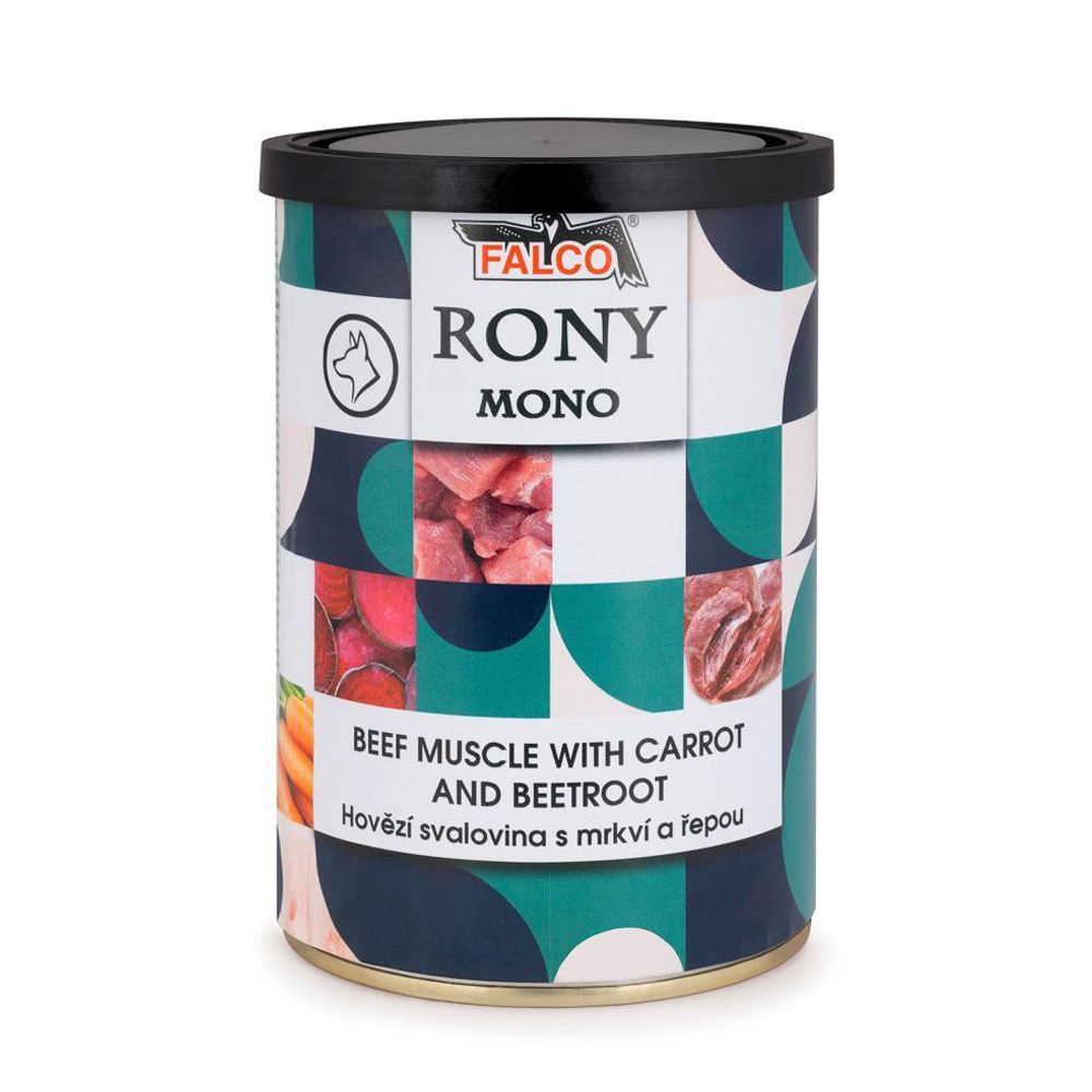 Rony Mono Beef Muscle With Carrot And Beefroot 400g