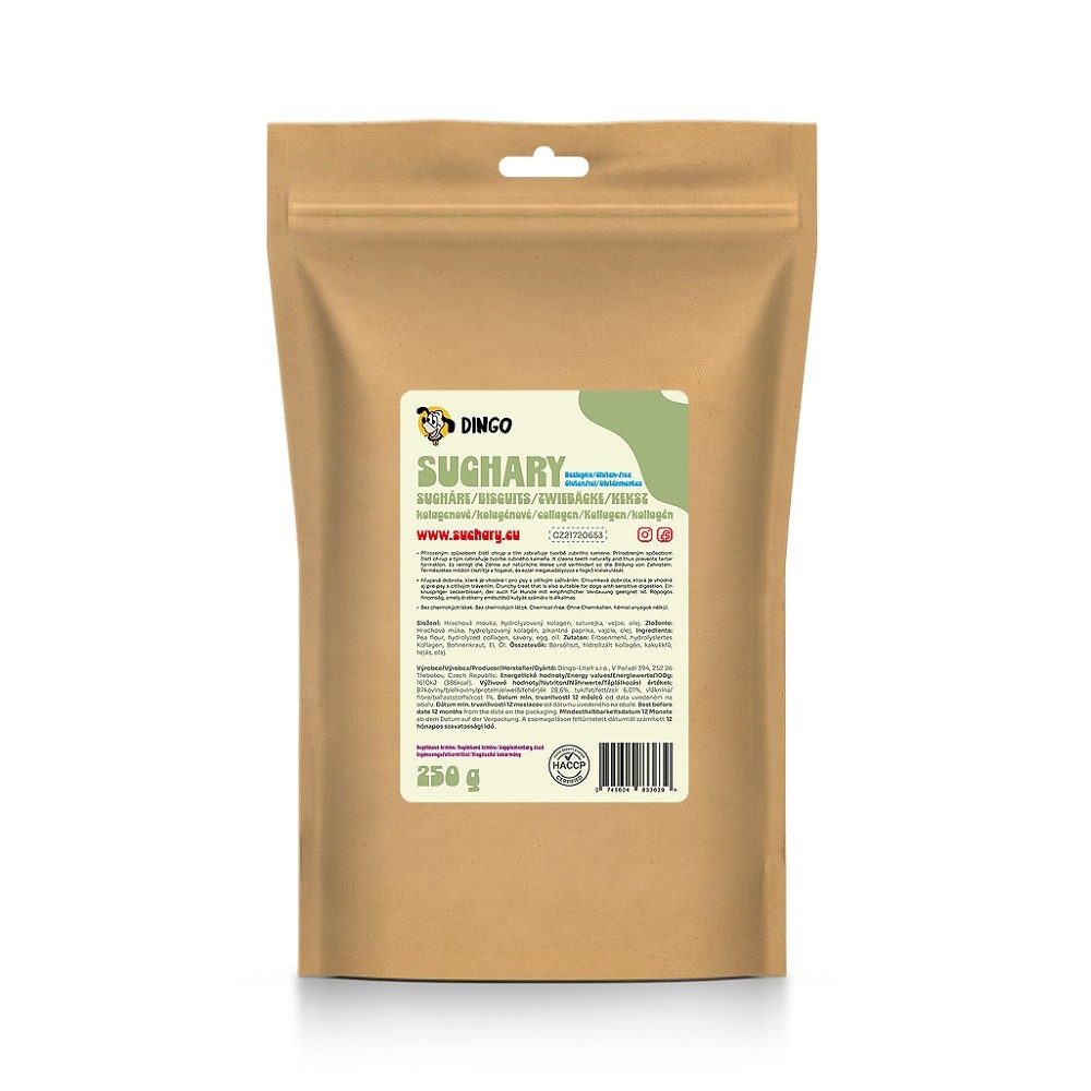 DINGO suchary kolagenové 250g
