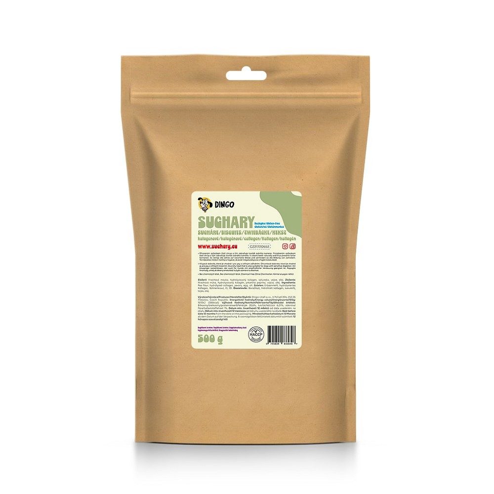 DINGO suchary kolagenové 500g