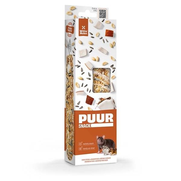 PUUR tyčinky dr.savec arašídy&kokos 2ks, 180g