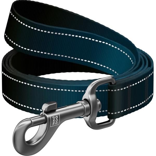 Vodítko nylon WAUDOG Mono 2,5x200cm černé