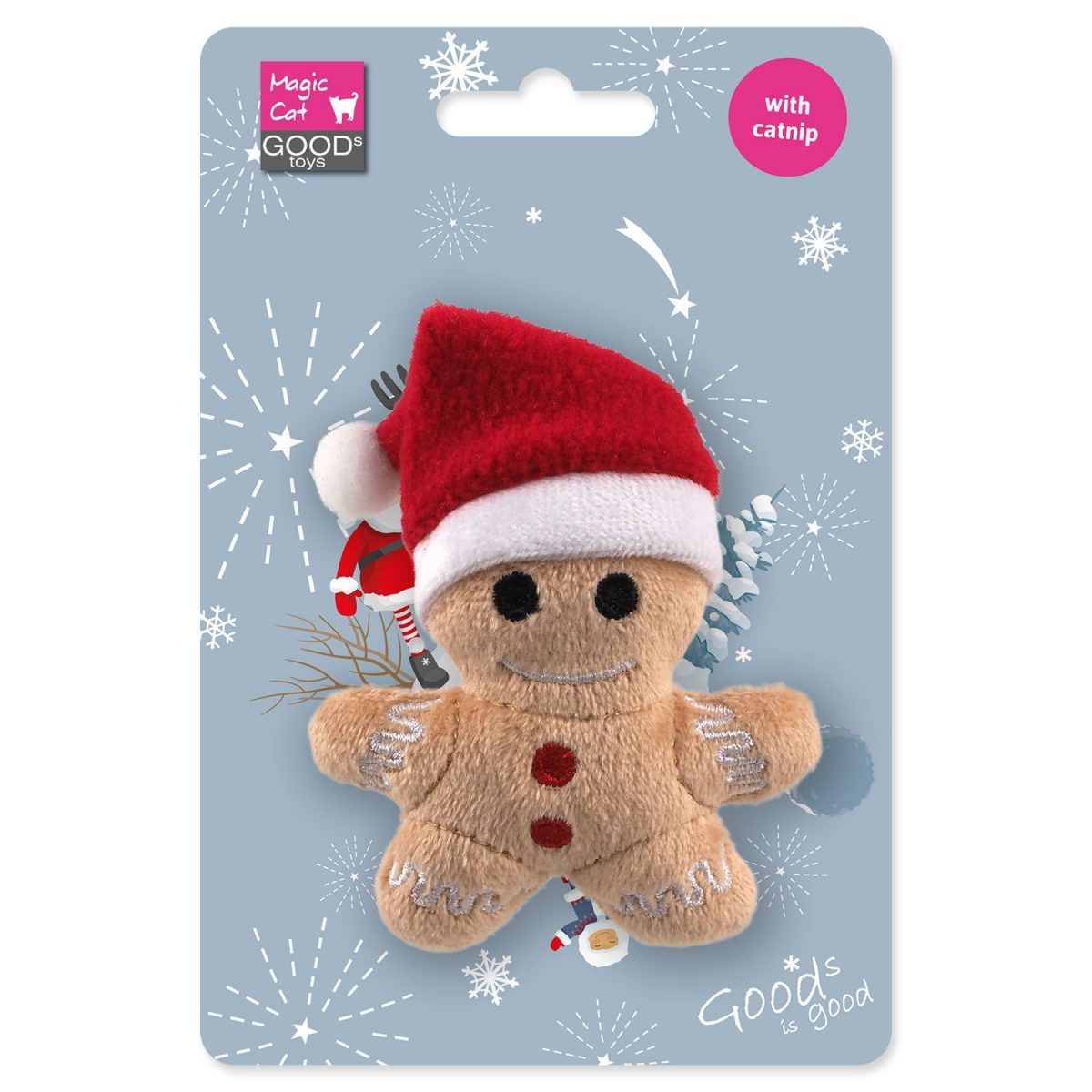 Hračka Magic Cat Winter Tale perníček 9cm