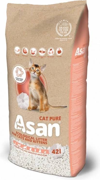 Asan Cat Pure, 42l + dárek - nové složení