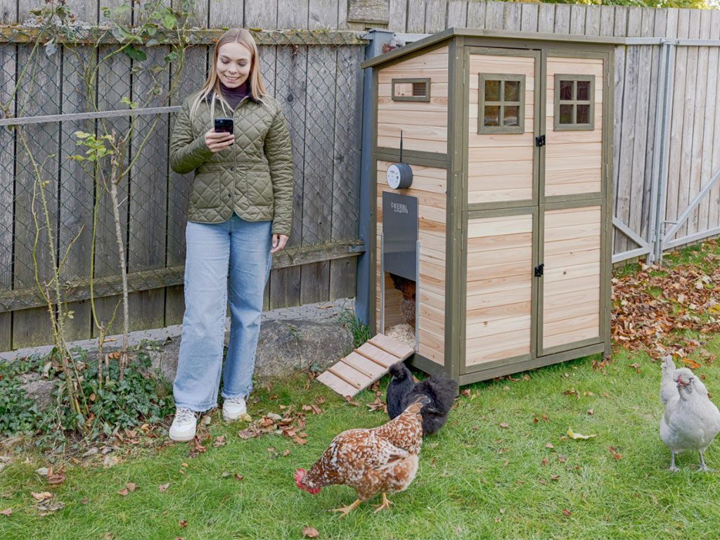 Automatické otevírání a zavírání kurníku KERBL 70521 DUO SMART