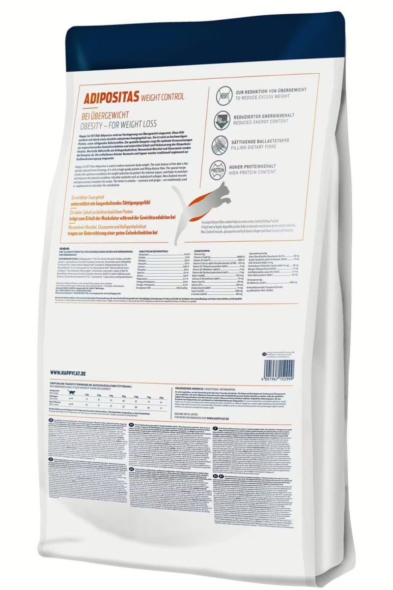 Happy Cat VET Dieta Adipositas 4 kg