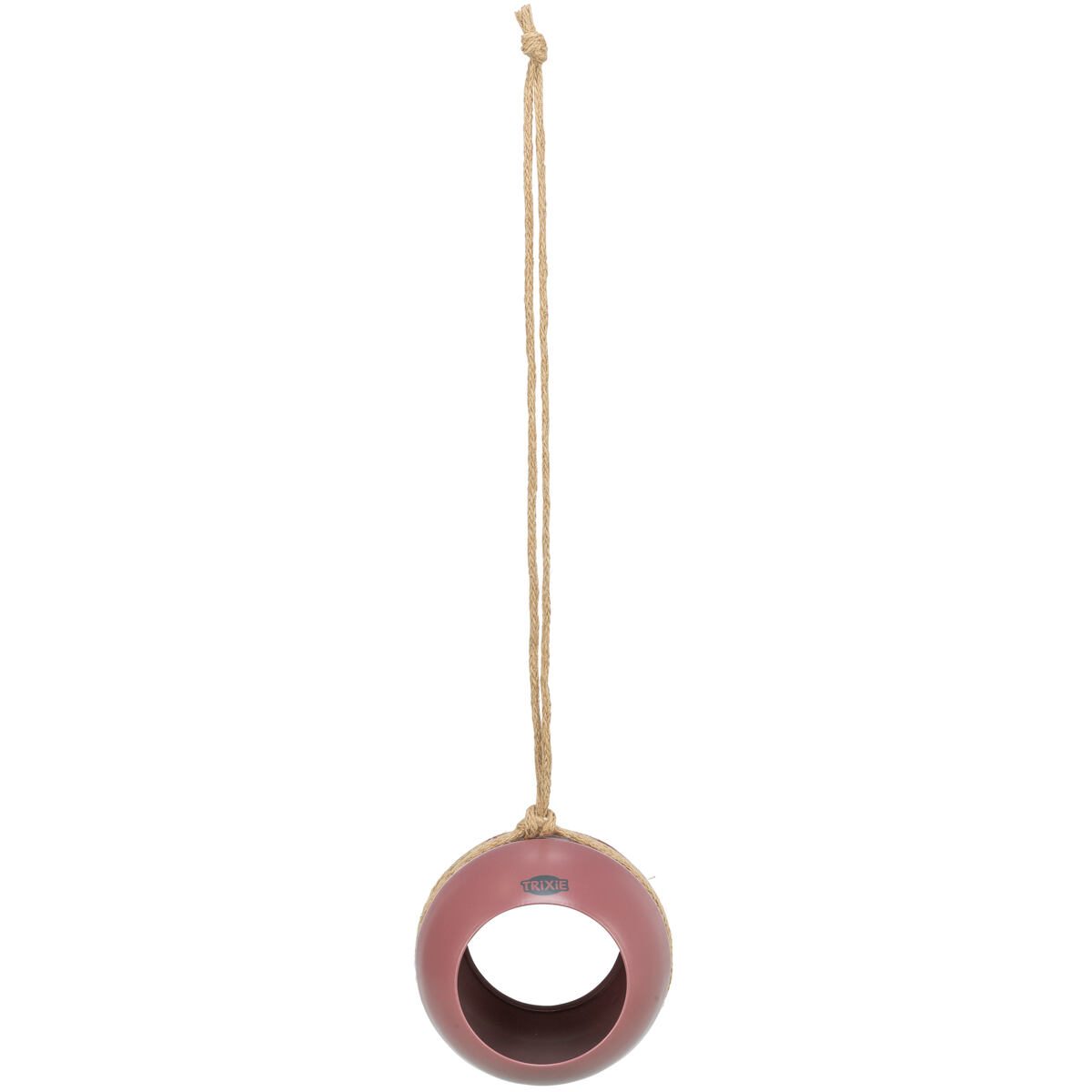 Venkovní krmítko Baňka k zavěšení, ø 12 cm, kov, bobulová