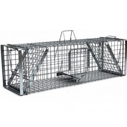 Profesionálna pasca na líšky, kuny, vydry a mačky TRAP H118x34x34V2