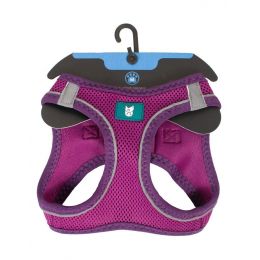 Farm company soft mesh postroj pre psov fialový S 36-44cm