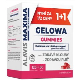 ALAVIS MAXIMA Gelowa Gummies lesní ovoce 120 tablet + 60 kapslí