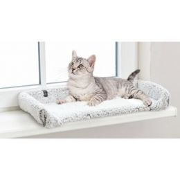 Podložka CALIDA na parapet 60 x 25 cm, s tepelne reflexnou vložkou, bielo-šedá